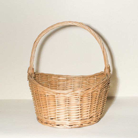 Vintage Accents Cottagecore Picnic Basket Whandle Poshmark